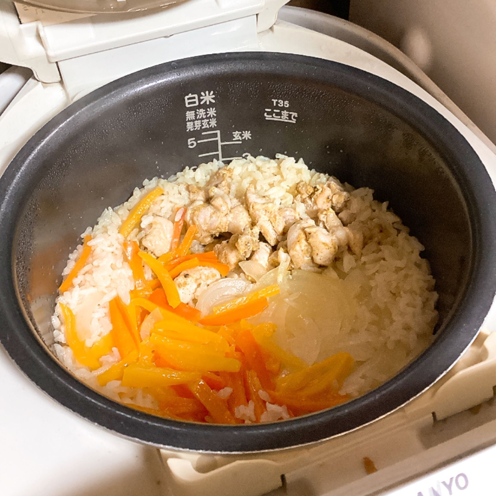 ④炊き上がり