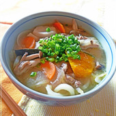 けんちん味噌うどん