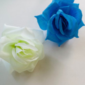 初夏の風物詩「バラのフェイクで紫陽花作り」