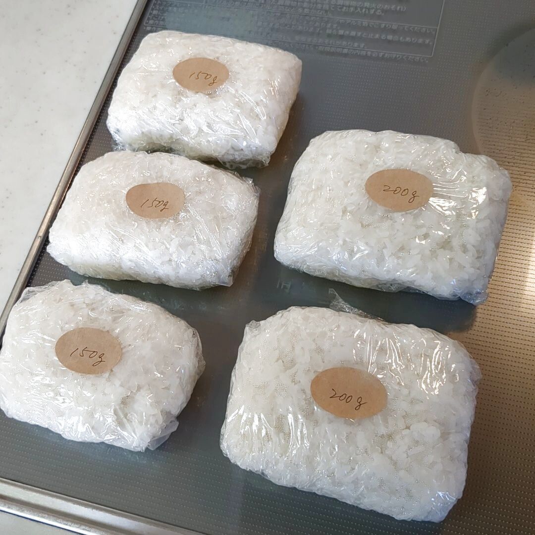 【ご存知かも知れませんが⋯】ごはんの冷凍をもっと美味しく！