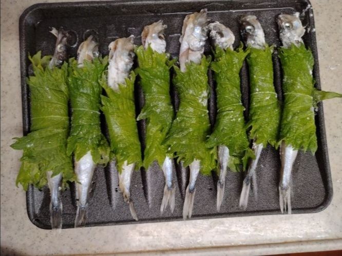 ころもを作って揚げ焼きする