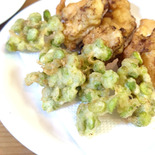 グリンピースがそら豆に変身（笑）ひと手間でこの美味しさ！