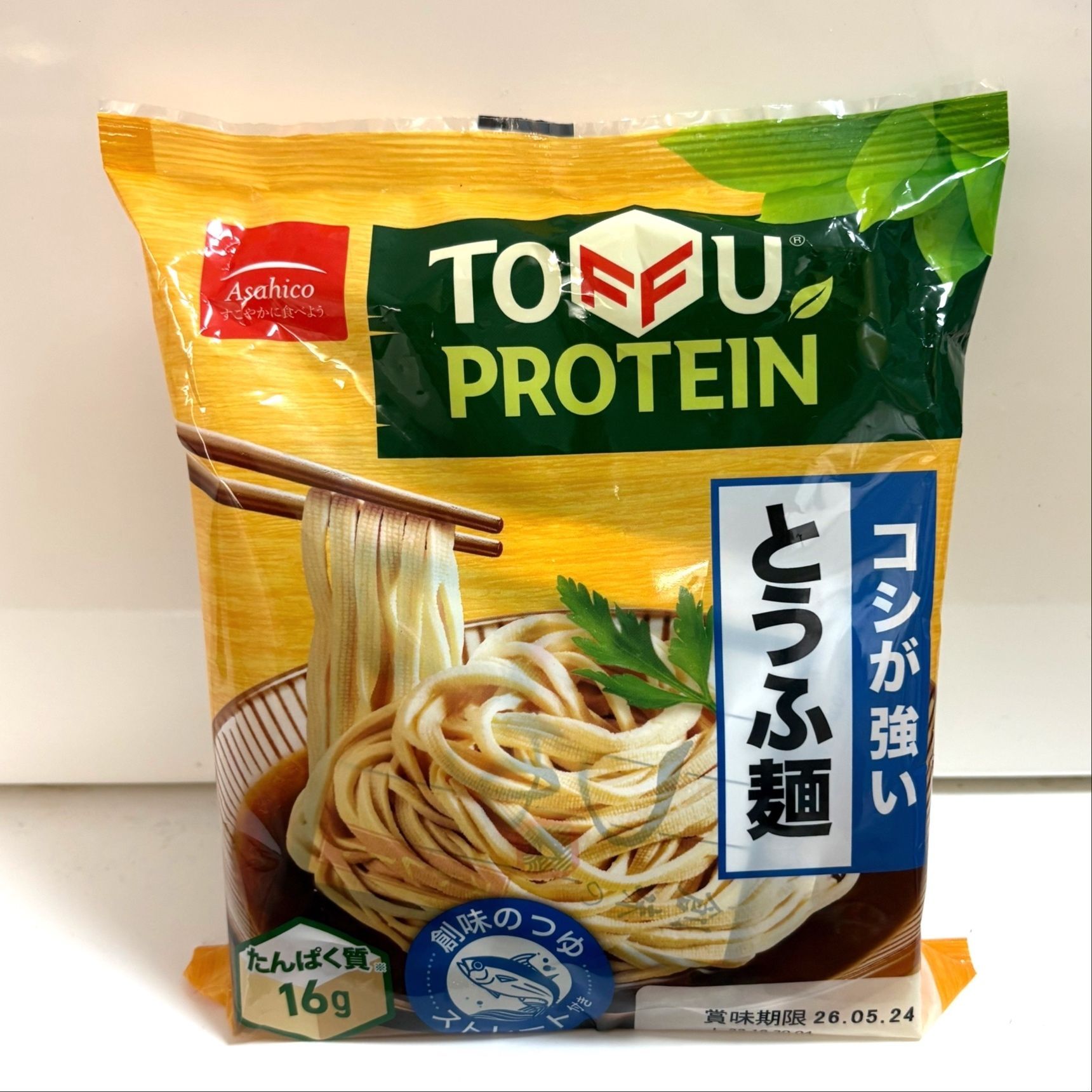 とうふ麺　かつおだしつゆ