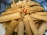 牛蒡で簡単！美味しいお漬物！