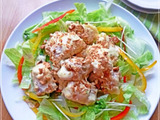 梅風味のちくわのエビマヨ風