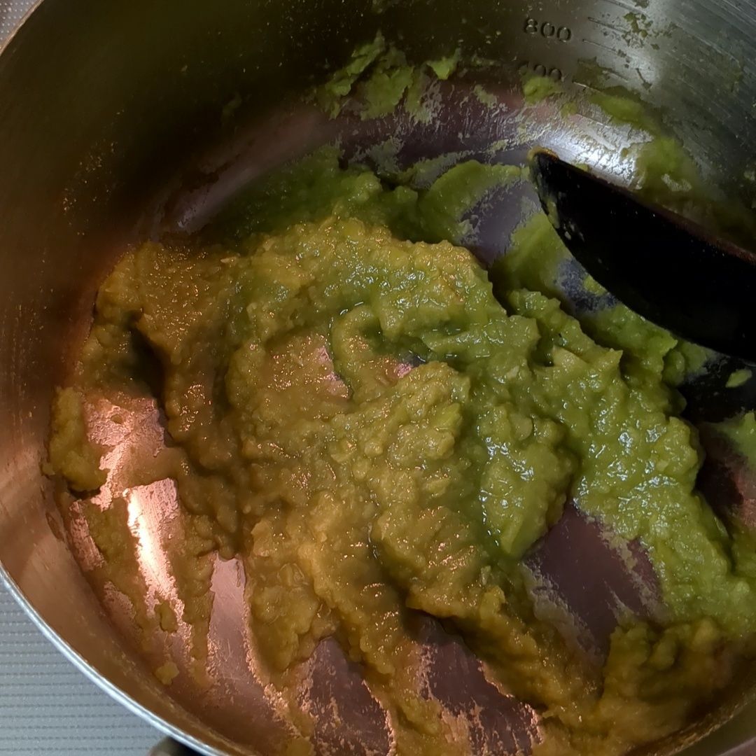 ウグイス餡を作ります！