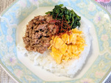 【三國シェフアレンジ③】簡単で美味しい！豚ひき肉を使って豚肉の生姜焼き風の味付けに。