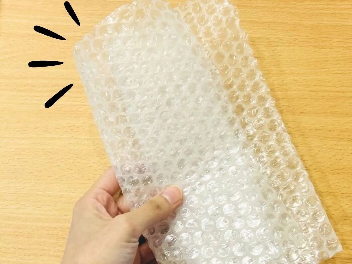 余った『プチプチ』がまさかの激かわ＆実用アイテムに大変身！捨てる前に試して