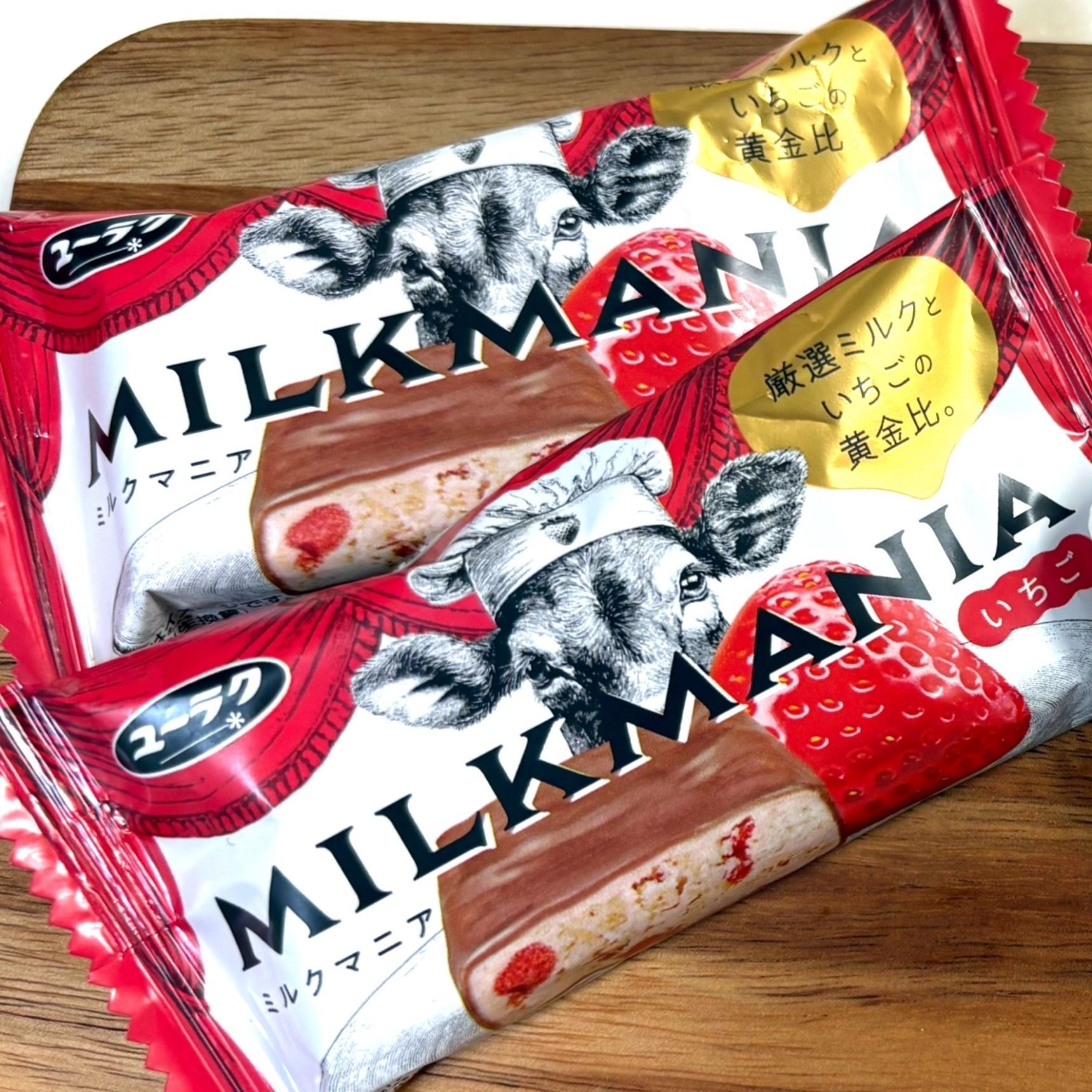 え、100円以下？！ひと口でリッチな気分になれる！ミルクマニアいちご
