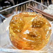 芳醇な香り！すっきりコク旨！琥珀色の梅ジュースで贅沢な大人の梅ゼリー！梅ジュース！梅シロップ！