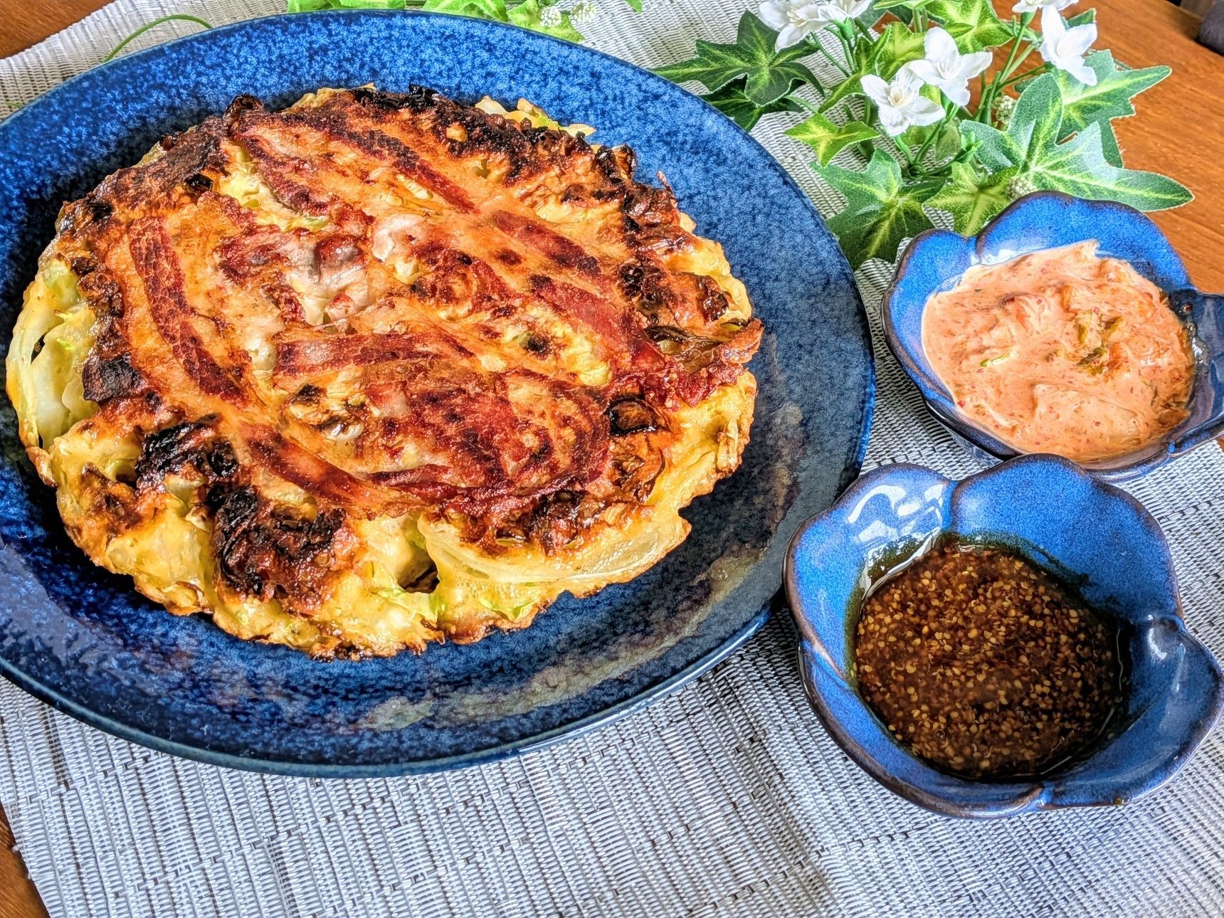 【三國シェフ流お好み焼きガレット】作ってみました！
