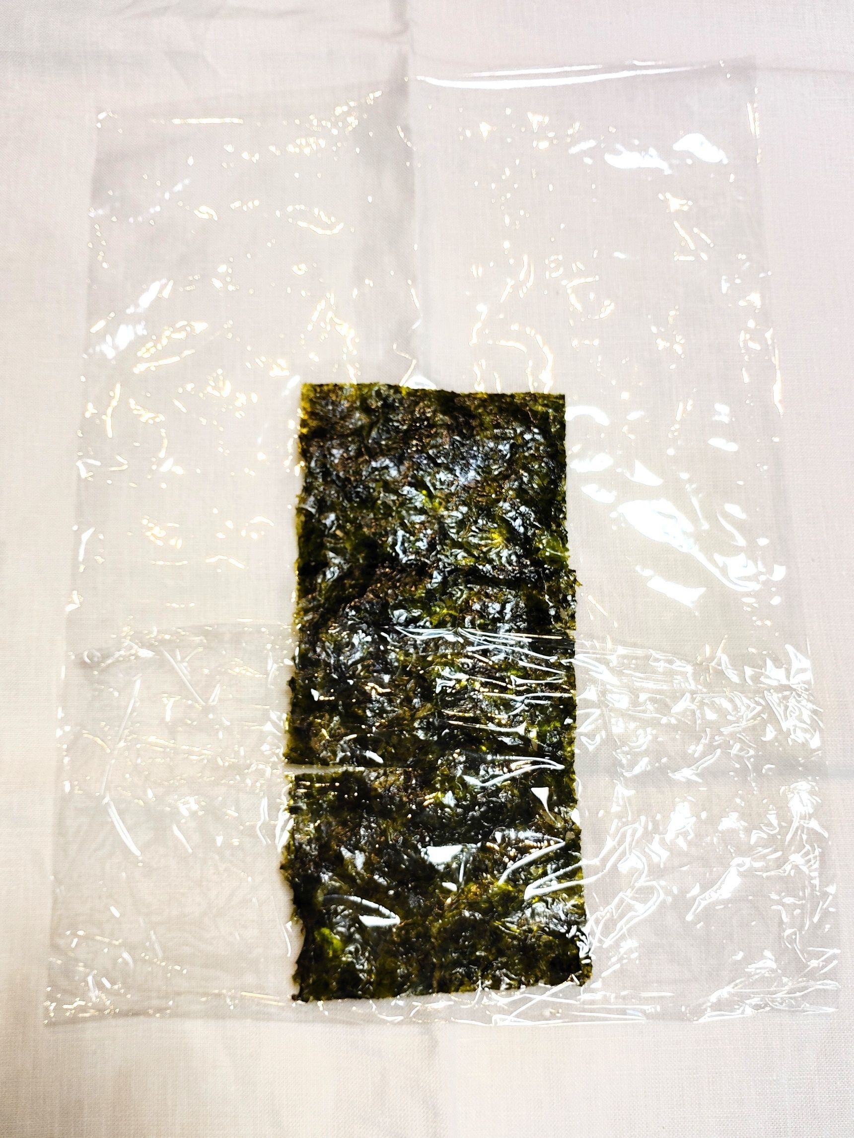 ラップに包む②
