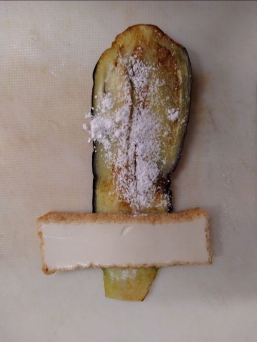 厚揚げを巻く