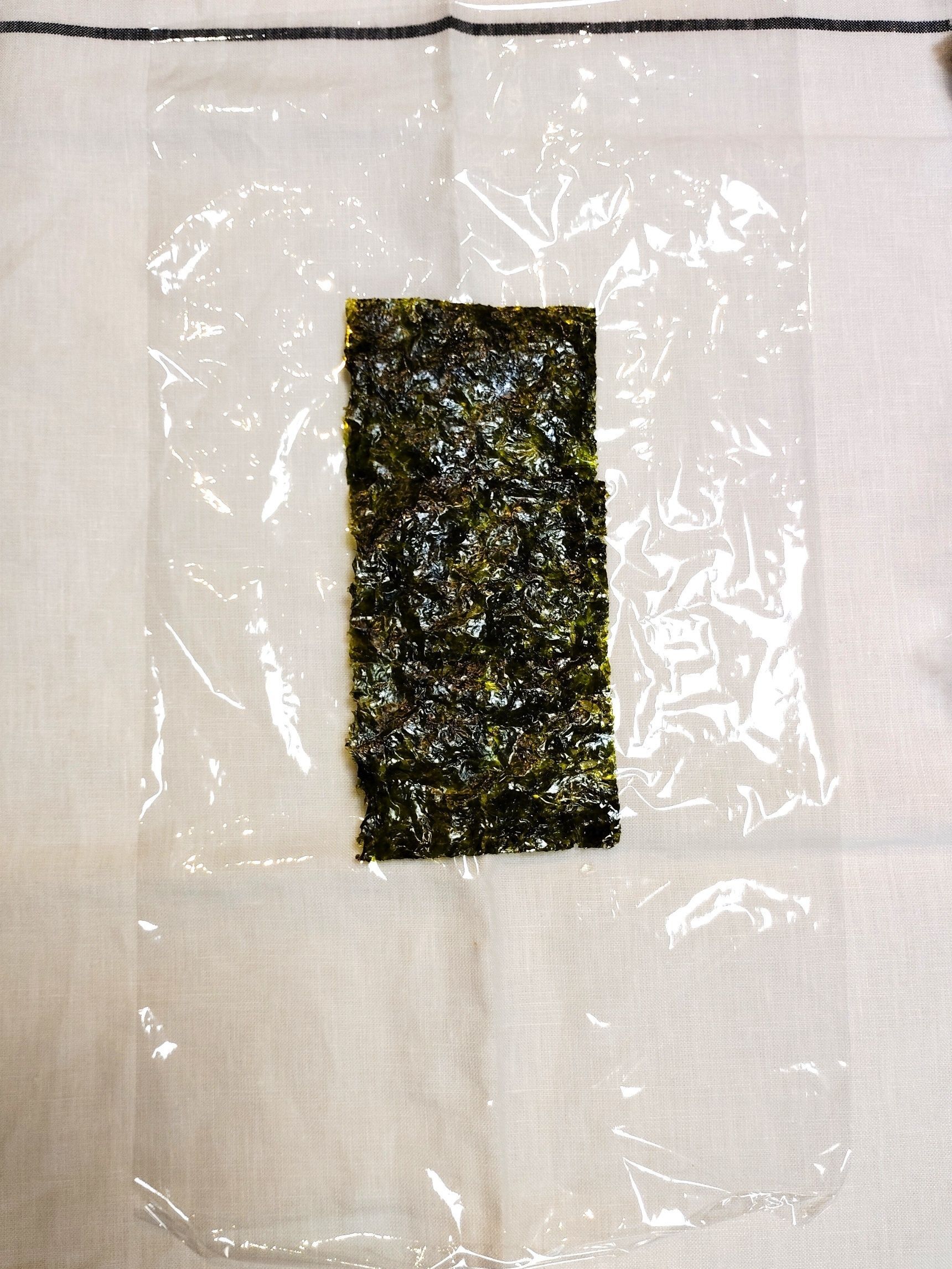 ラップに包む①