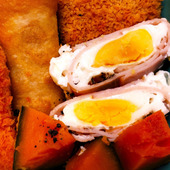 ハムエッグ【お弁当おかず】レンチンで簡単！