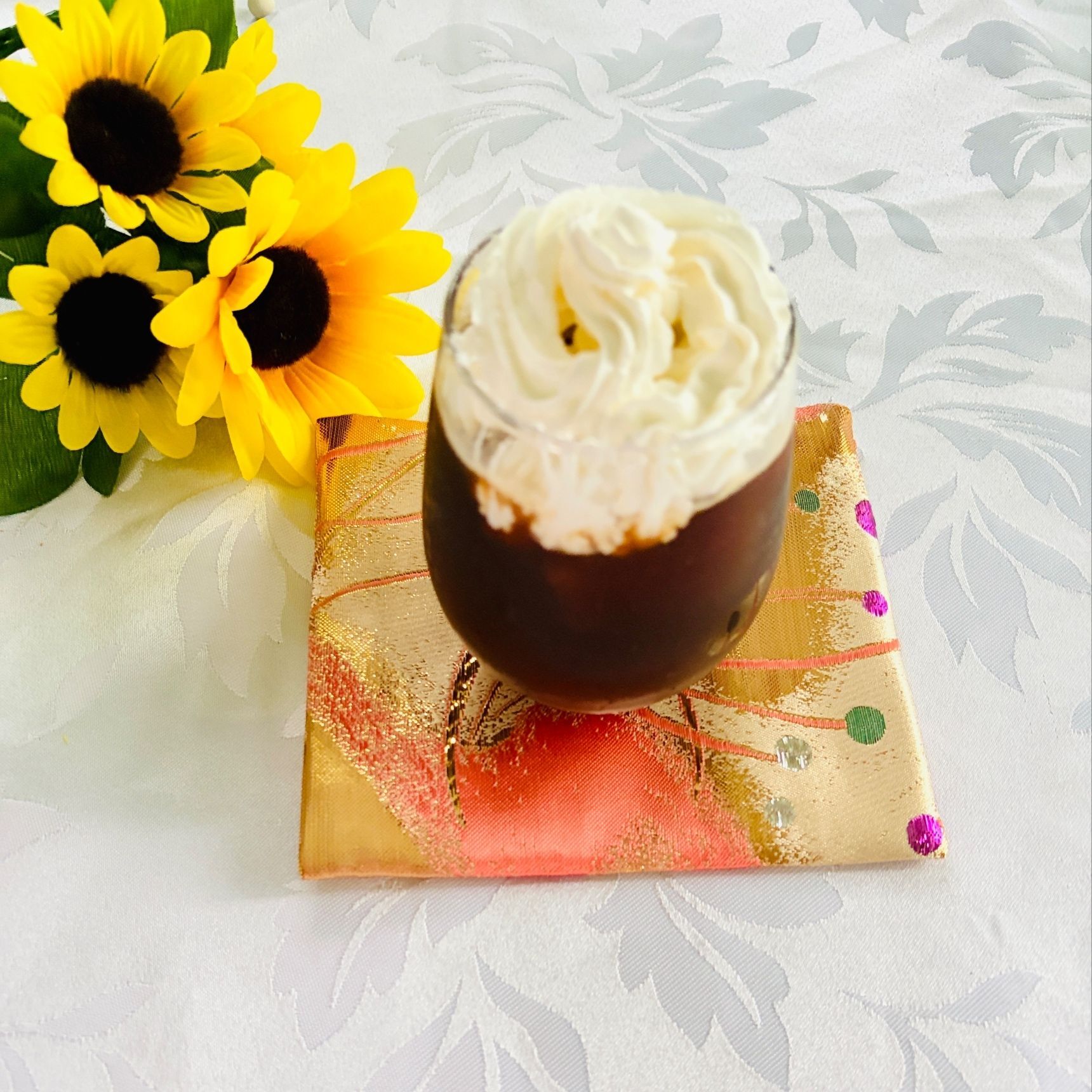 氷の入った薄まりやすいアイスコーヒーを美味しく楽しむ秘訣！