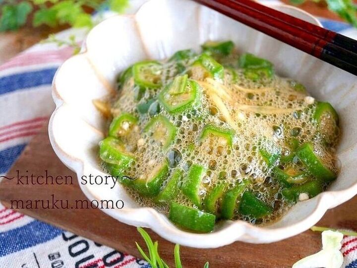 オクラの"ネバネバ"を増やす意外な裏ワザ!湯がく前にアレするなんて…!