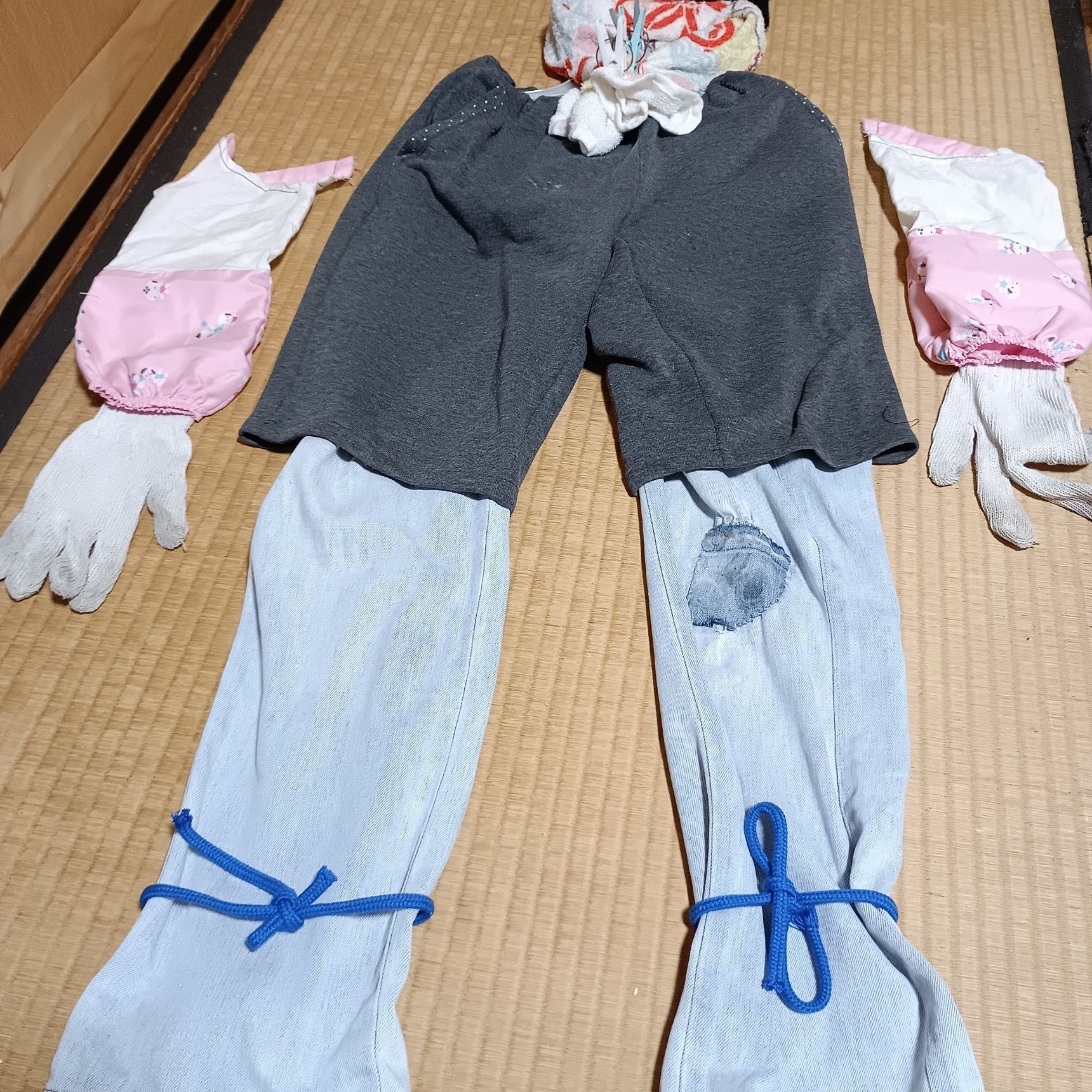 リフォームとかで考えた 畑用の服のスタイル