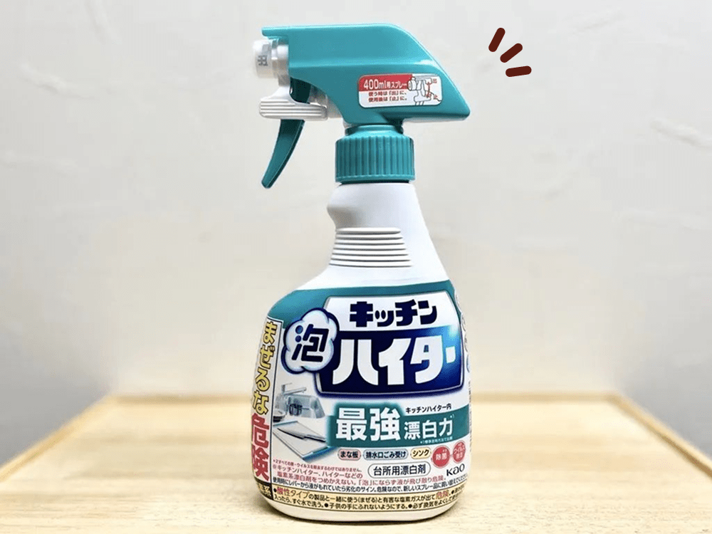 再確認！キッチンハイター「使っちゃダメな場所」。泡と液体でも違いがあるんです！