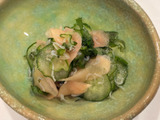 甘酢漬け生姜ときゅうりのさっぱり副菜