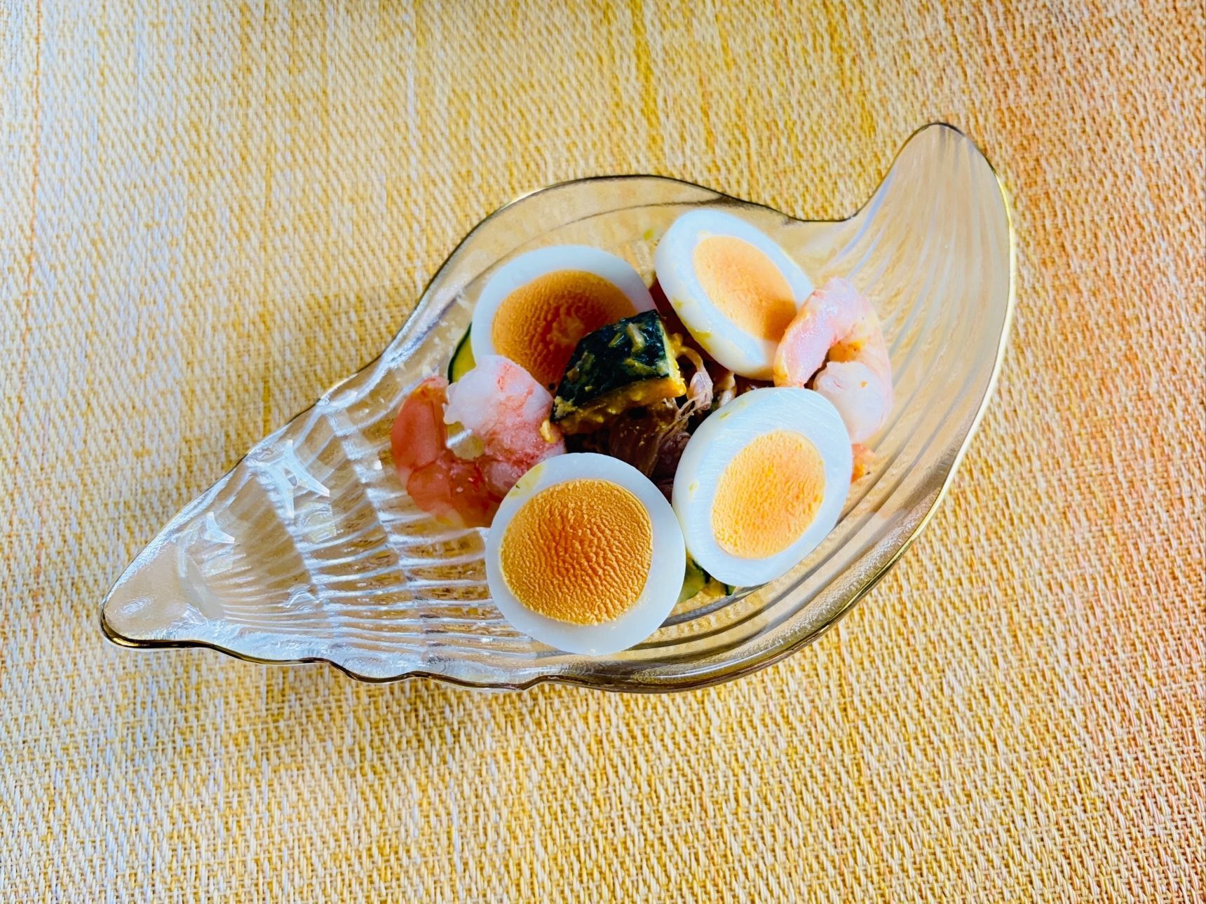オマケ「デパ地下風パンプキンサラダ」