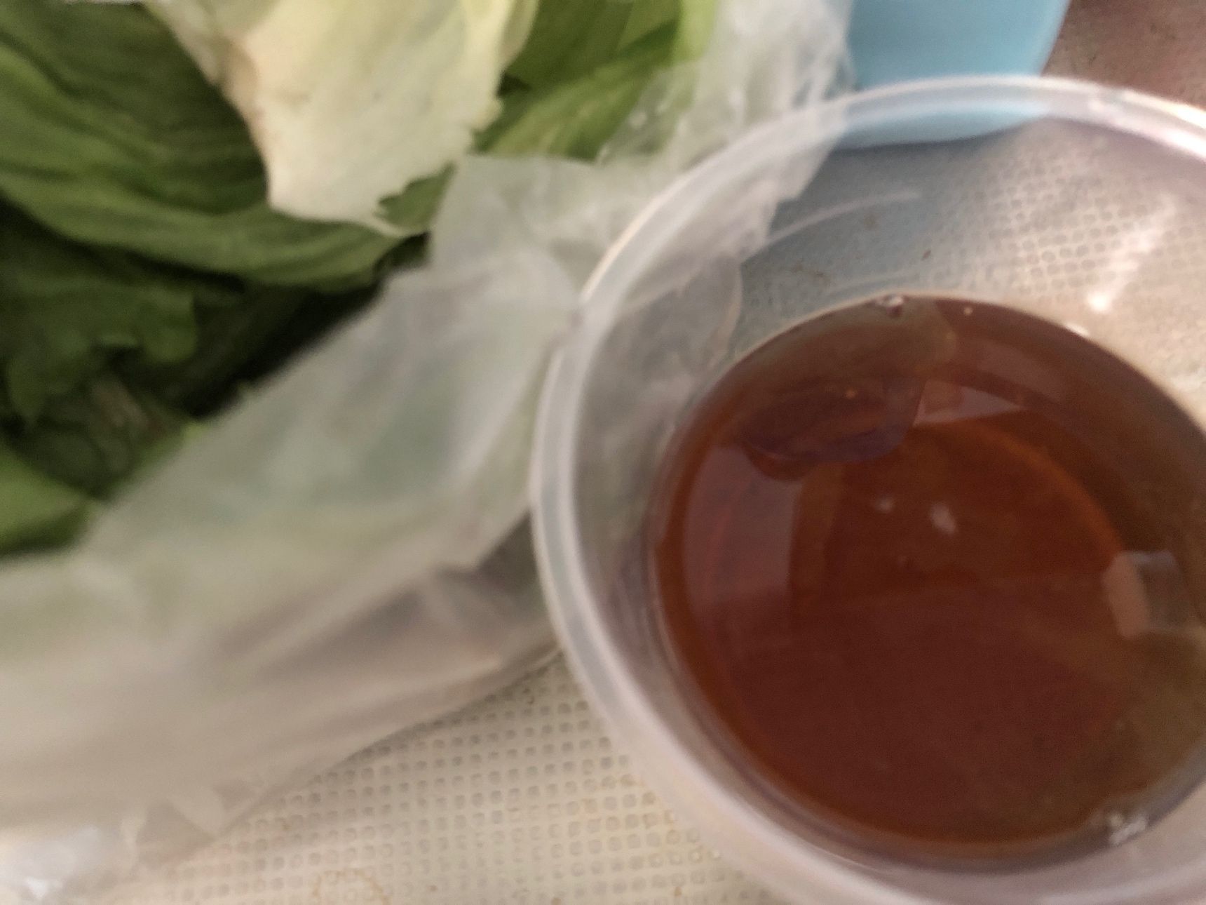 材料を入れたら、生ゴミの側に置いておきます