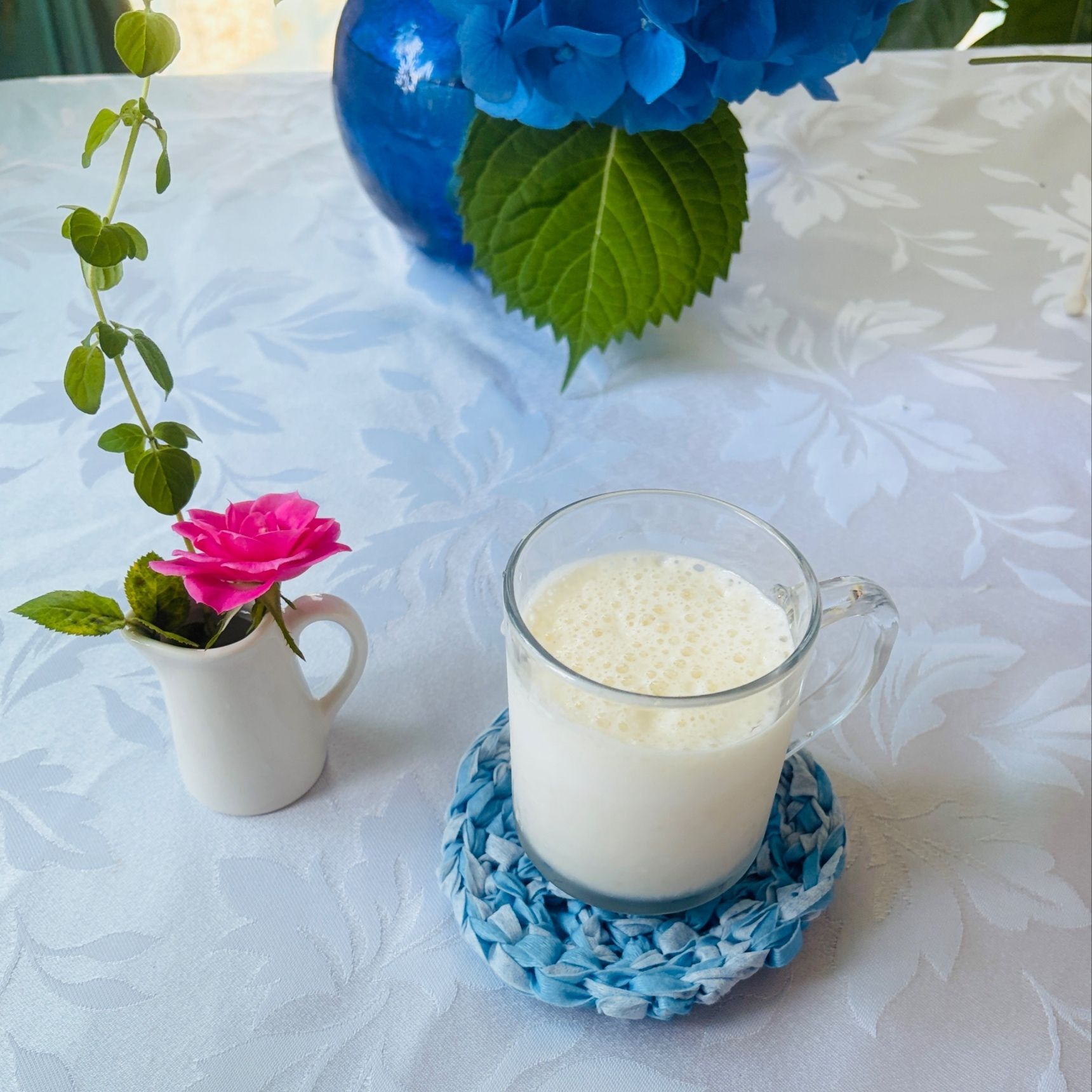 必見！冷んやり、水っぽくない！「濃厚バナナシェイク」