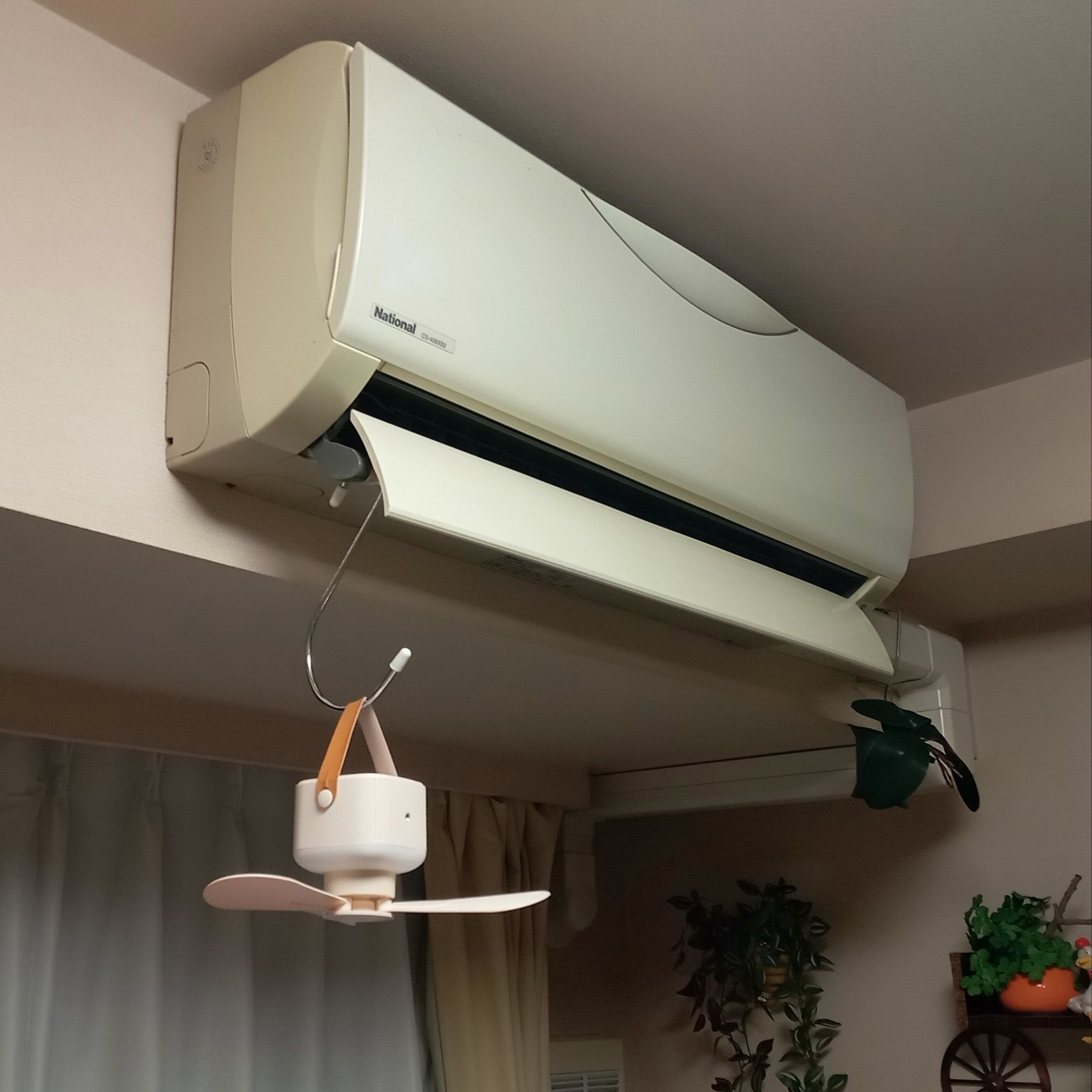 こんな感じで、今日は７月12日で外はめっちゃ暑かったけど、室内はエアコンなしで適温！