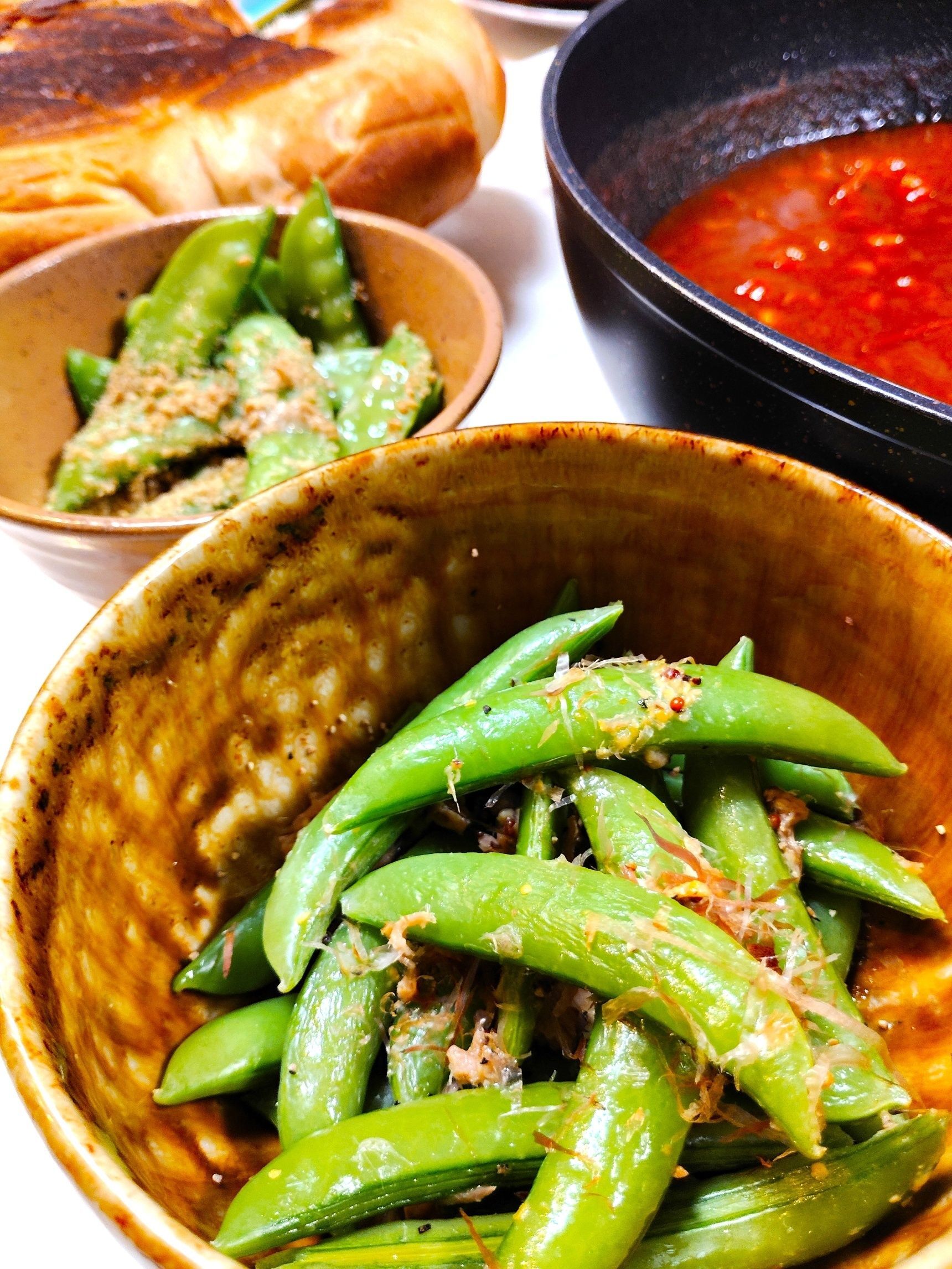 そのままでおいしいけれど、味付け！