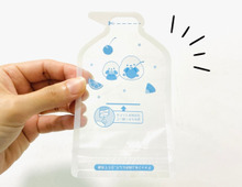 【セリア】ジュースを注いで凍らせるだけで極上アイスが完成！新登場のミニ袋が想像以上に優秀でした♡