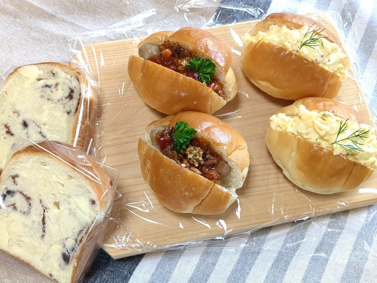 【セブンのパンで】パンランチ弁当！