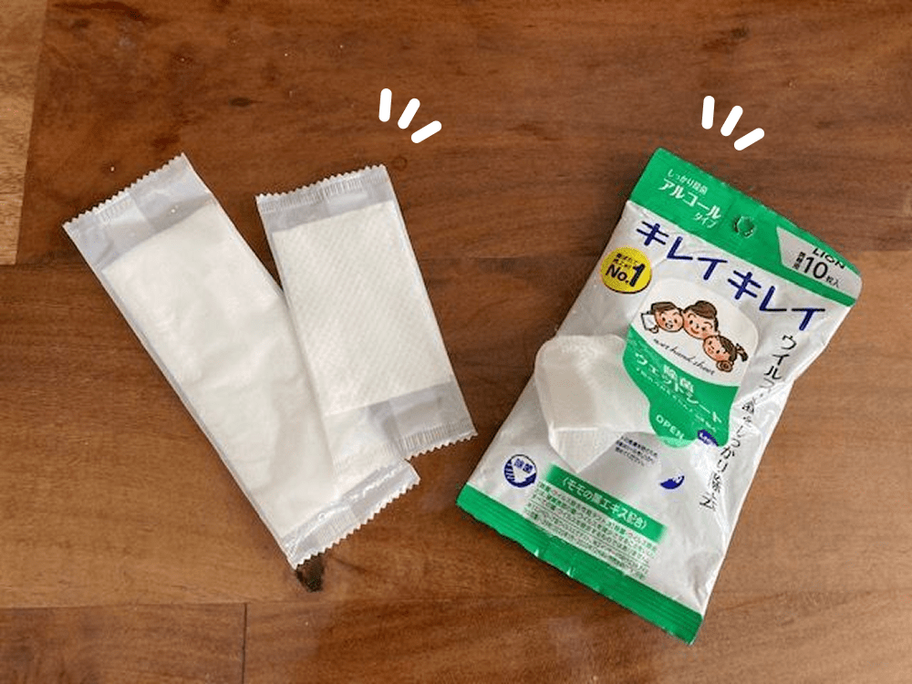 捨てるの待った！乾いてしまったウェットティッシュや紙おしぼりはまだまだ活用できるんです♪