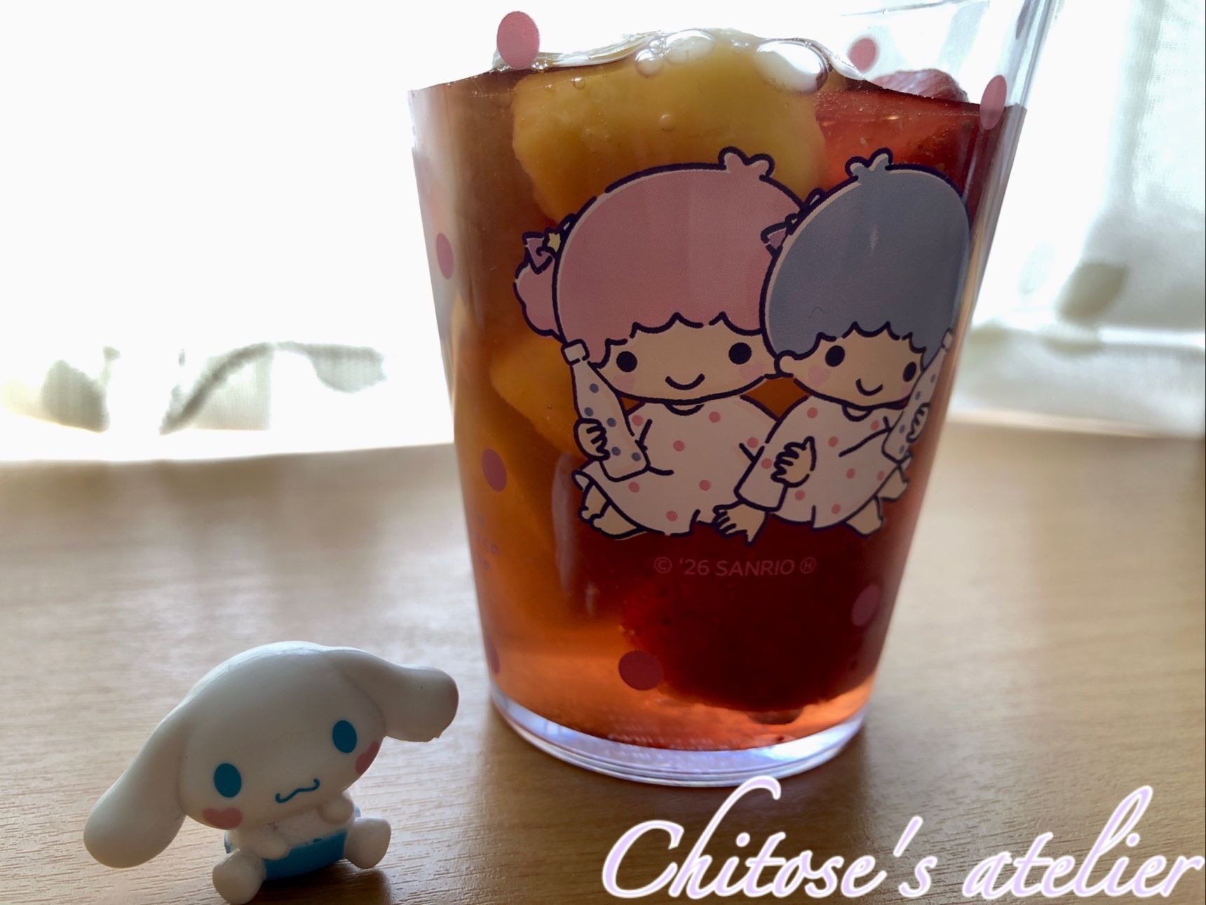 ひんやり涼しげ「冷凍フルーツ」を使ってフルーツティー