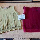 洋服のリフォーム！袖が伸びた服はカットしてベストへ