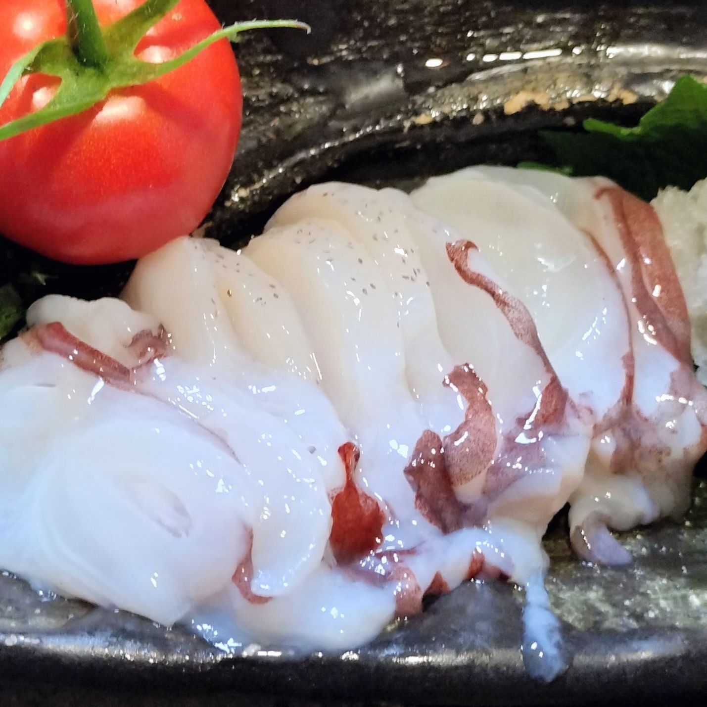 【8品目】北海たこを薄切りする→器に盛り付ける