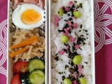 作り置きを利用する夏のお弁当