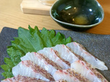 鯛の刺身は是非これで食べてみて下さい！！！