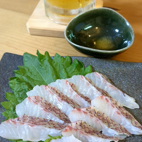 鯛の刺身は是非これで食べてみて下さい！！！