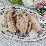 【味付けは調味料3つ】さっぱりレモン手羽中レンジ蒸し