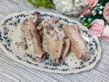 【味付けは調味料3つ】さっぱりレモン手羽中レンジ蒸し