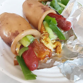 イカにおいしいものを詰めよう！ 私はこれ
