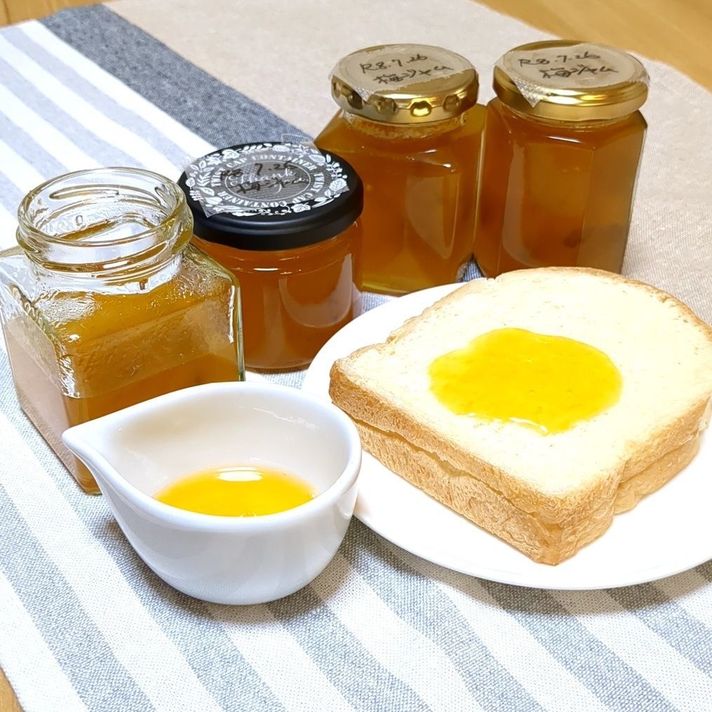 冷凍の完熟梅で！おいしい梅ジャムを作ってみました！