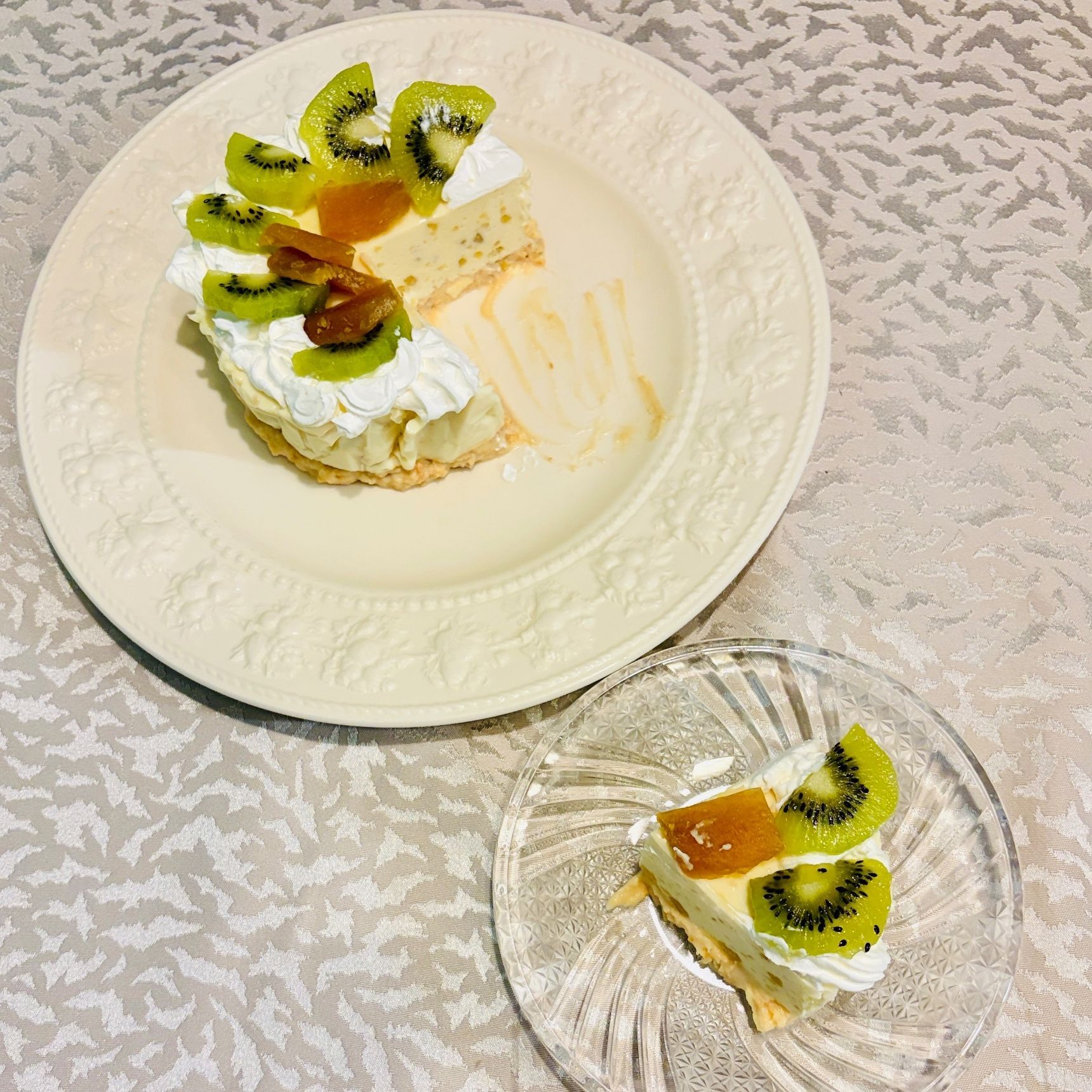 干し芋好きにはたまらない「干し芋プリンケーキ」