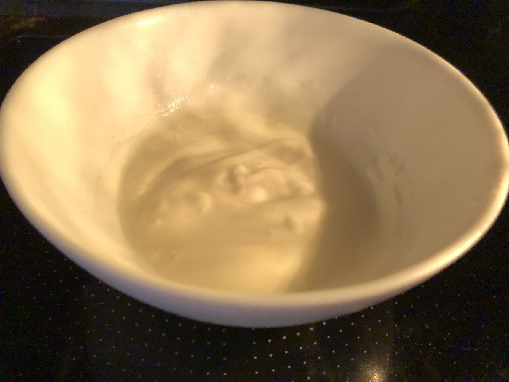600w電子レンジで2分温めます
