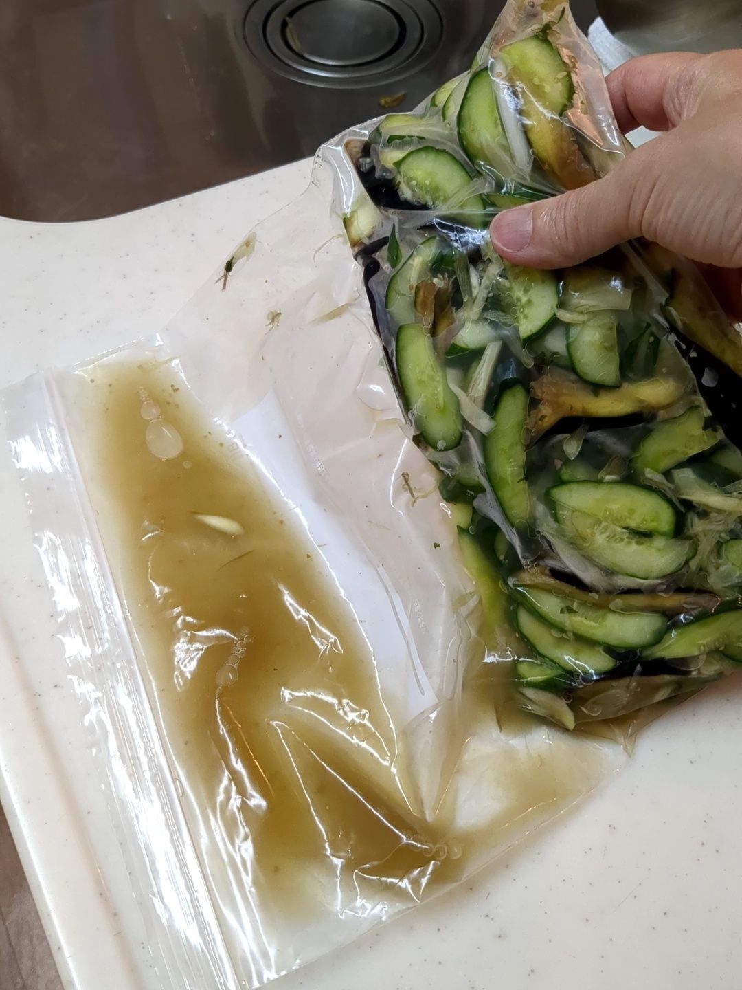 半日置きました！