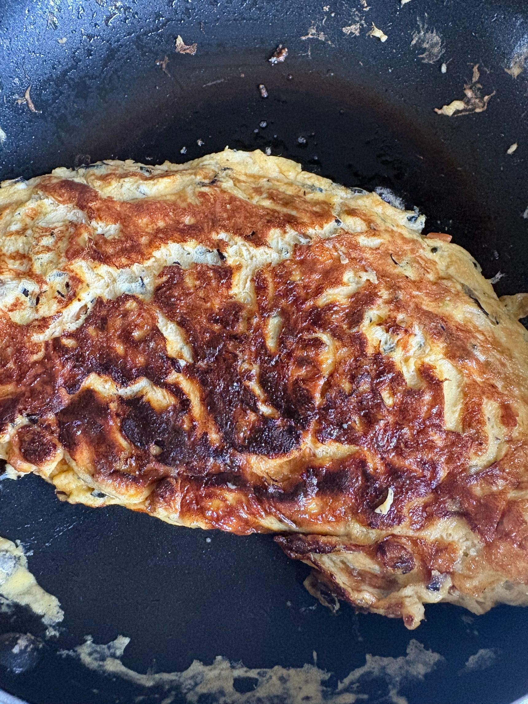 最後はこんなに大きくなって焼き上がり！