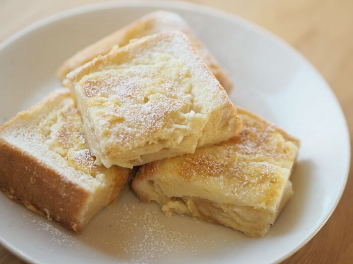 【食パン1枚】まさかの大変身！切った瞬間「わぁ♡」りんごぎっしりの絶品スイーツパン