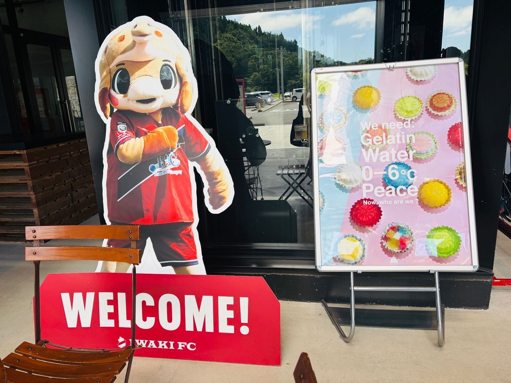 至福の時間！唯一無二のスイーツを楽しみながら、いわきFCの選手に会える！