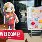至福の時間！唯一無二のスイーツを楽しみながら、いわきFCの選手に会える！