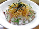 でんすけすいかの皮のレモンちらし寿司